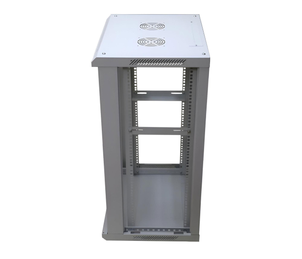 Extralink Szafa rack 18U 600x600mm szara wisząca EX.16897 - 1323210 - zdjęcie 4